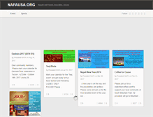 Tablet Screenshot of pics.nafausa.org